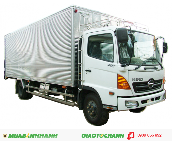 Xe tải hino 6t4 thùng bảo ôn, hino 6t4 thùng kín, hino 6t4 thùng bạt, hino 6t4 FC9JESW.