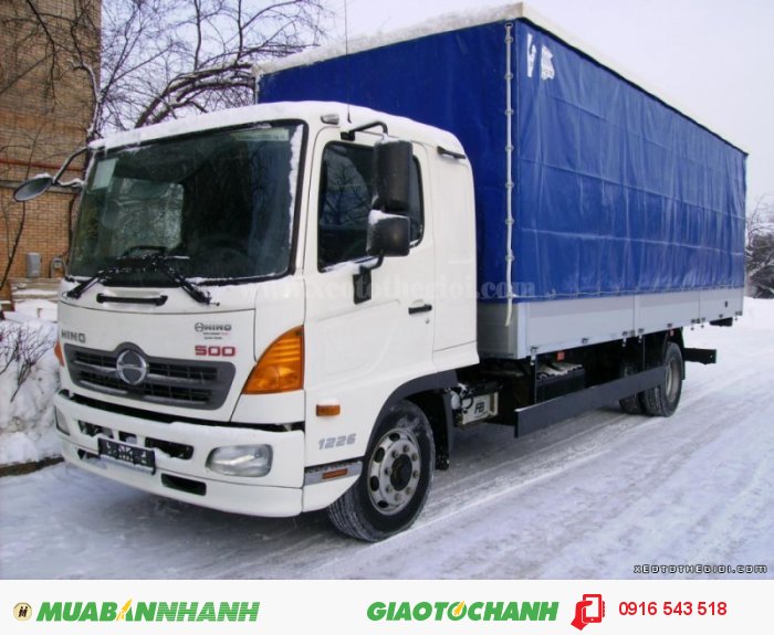 Xe tải Chuyên Dùng HINO FC, FG, FL, FM trọng tải 6Tấn, 9Tấn, 16Tấn