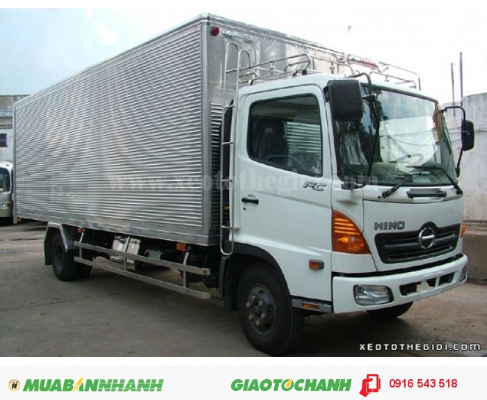 Xe tải Chuyên Dùng HINO FC, FG, FL, FM trọng tải 6Tấn, 9Tấn, 16Tấn