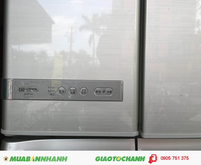 Tủ lạnh nội địa SHARP SJ-ZF52S 515LIT,date 2009 cực đẹp