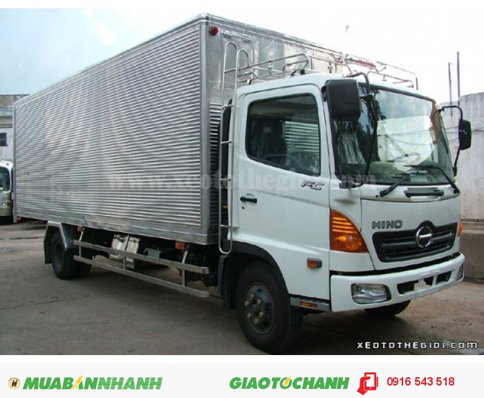 Xe tải Hino FC9JLSW 6.4 Tấn 2015 , Bán xe tải Hino FC, giao xe ngay!