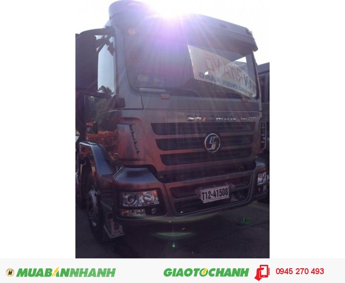 Xe Tải Tự Đổ 4 Chân Shacman