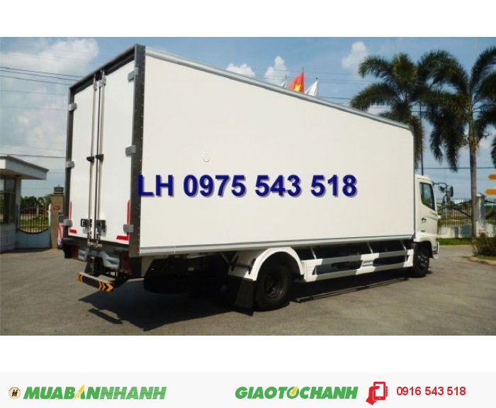 Bán xe trả góp lên tới 80%, dòng xe HINO FC