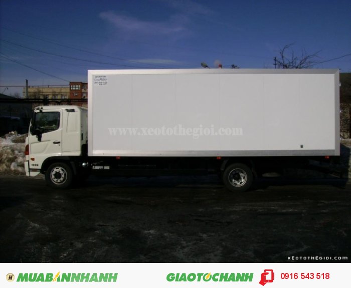 Xe Tải HINO 6 Tấn Thùng Mui Kín, Hino fc, giao ngay!