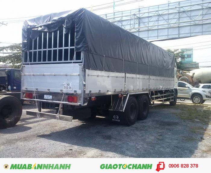 Xe tải Hino 16 tấn FL8JTSL thùng mui bạt dài 7m8 -9m4 Có xe giao ngay
