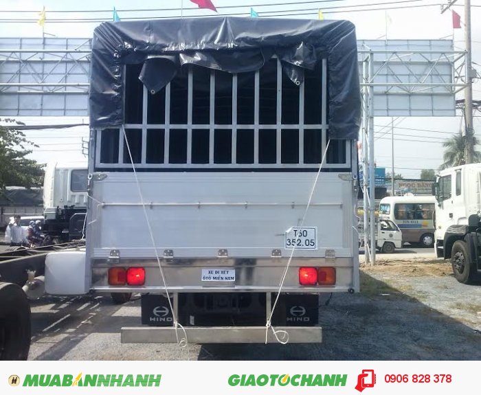Xe tải Hino 16 tấn FL8JTSL thùng mui bạt dài 7m8 -9m4 Có xe giao ngay