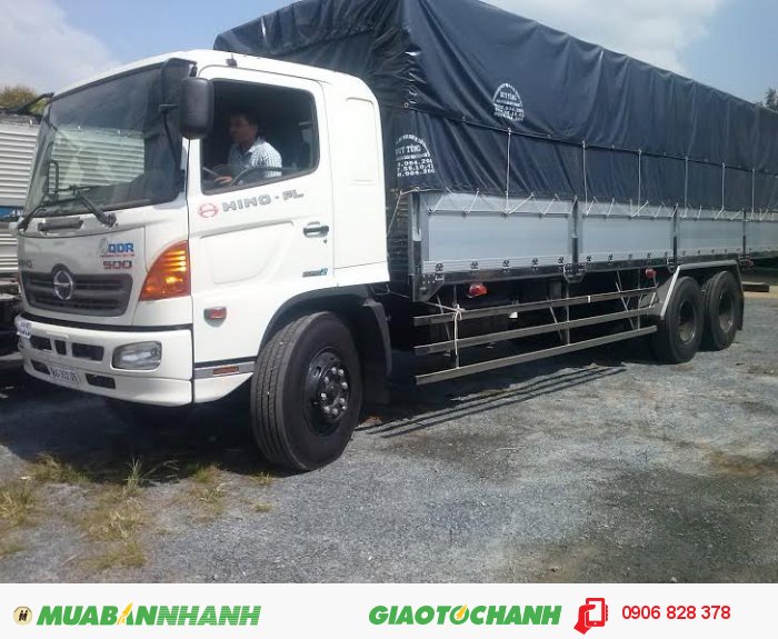 Xe Hino FL 16 Tấn thùng mui bạt thùng kín rẻ nhất thị trường miền nam