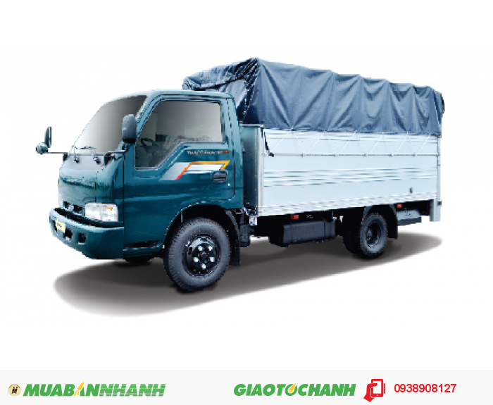 Thaco kia 2,4 tấn, sản phẩm tải nhẹ mới, bền bỉ theo thơi gian, tăng tải trọng