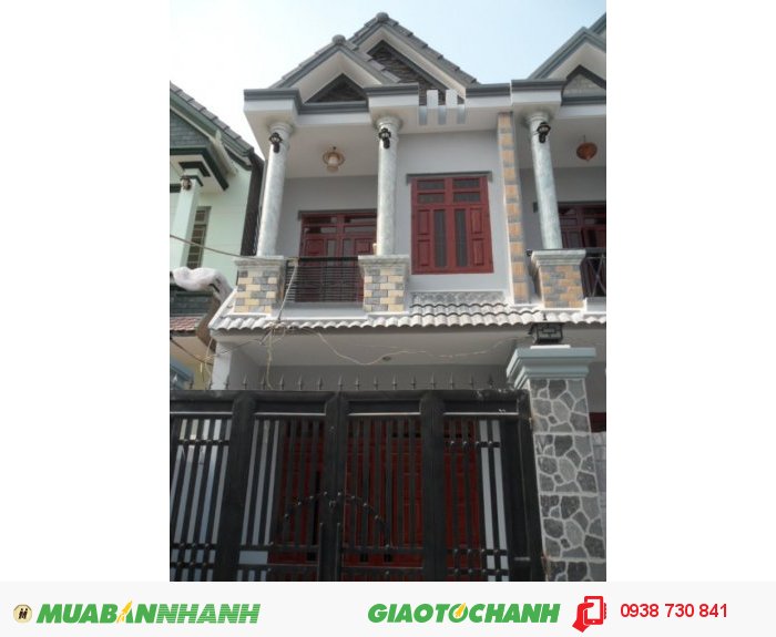 Bán nhà sổ hồng riêng 120m2 1 trệt 1 lầu đường Nguyễn Văn Bứa
