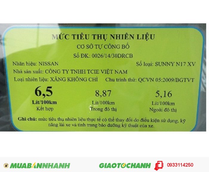 Cần bán ô tô Nissan Sunny XV 1.5L 2016