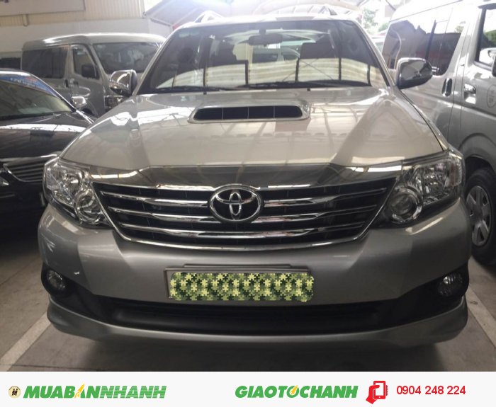 Fortuner G, màu bạc, 2014, xe chính hãng, hỗ trợ tài chính
