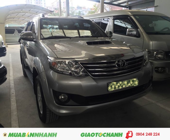Fortuner G, màu bạc, 2014, xe chính hãng, hỗ trợ tài chính