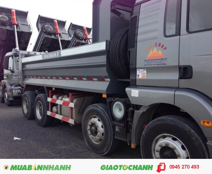 Xe ben tốt nhất Shacman 3 chân/4 chân