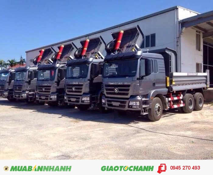Xe ben shacman 04 chân giá rẻ