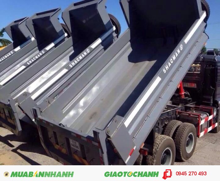 Xe ben shacman 04 chân giá rẻ