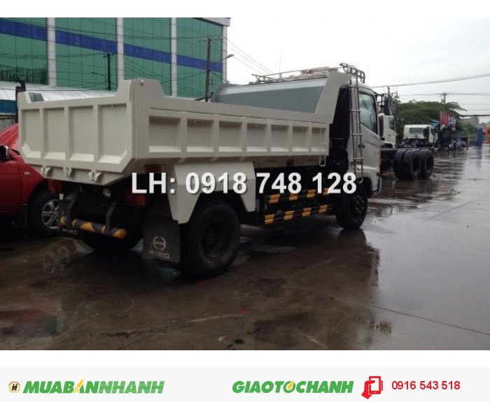 Xe tải Hino Xe tự đổ, xe ben  8 tấn, Hino 9T4 cần bán, Giao ngay, Hino FG