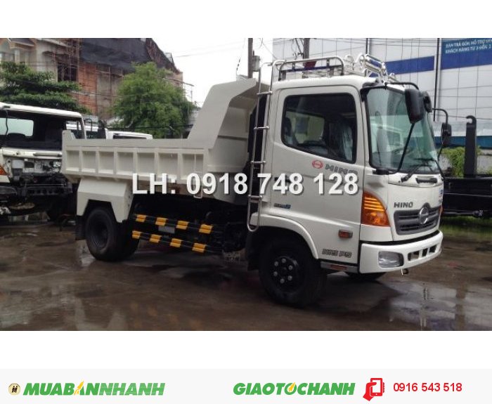 Xe tải Hino Xe tự đổ, xe ben  8 tấn, Hino 9T4 cần bán, Giao ngay, Hino FG