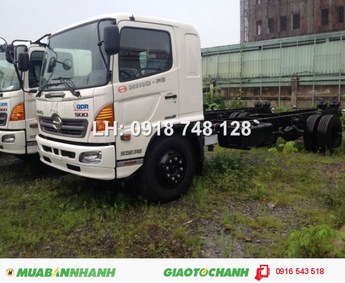 Xe tải 9.4 tấn Hino FG sát si, hổ trợ tối đa mọi dịch vụ