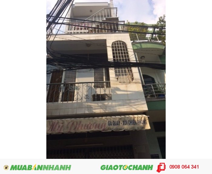 Bán nhà hẻm 8m Nguyễn Bặc, P.3, Tân Bình