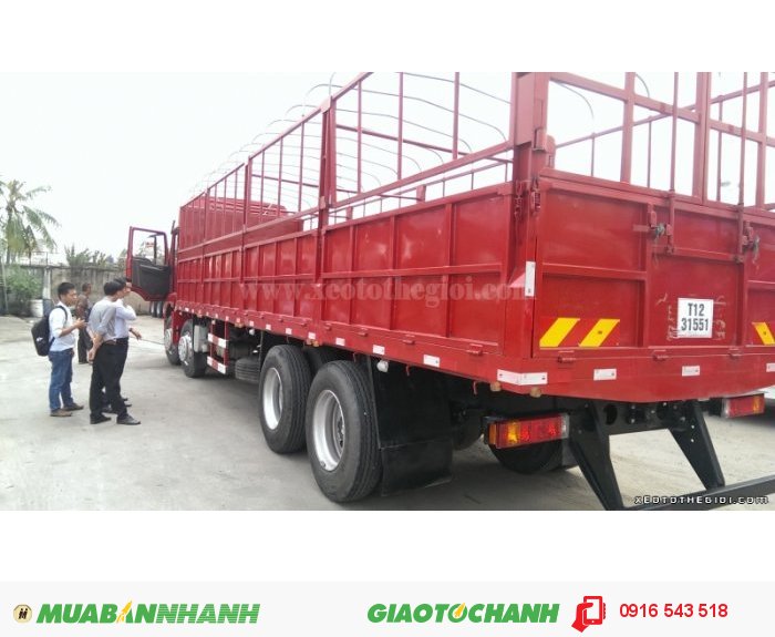 Xe Shacman động cơ WEICHAI 340HP EURO III, Công nghệ Đức dành cho người Việt, giá ” Việt ”.
