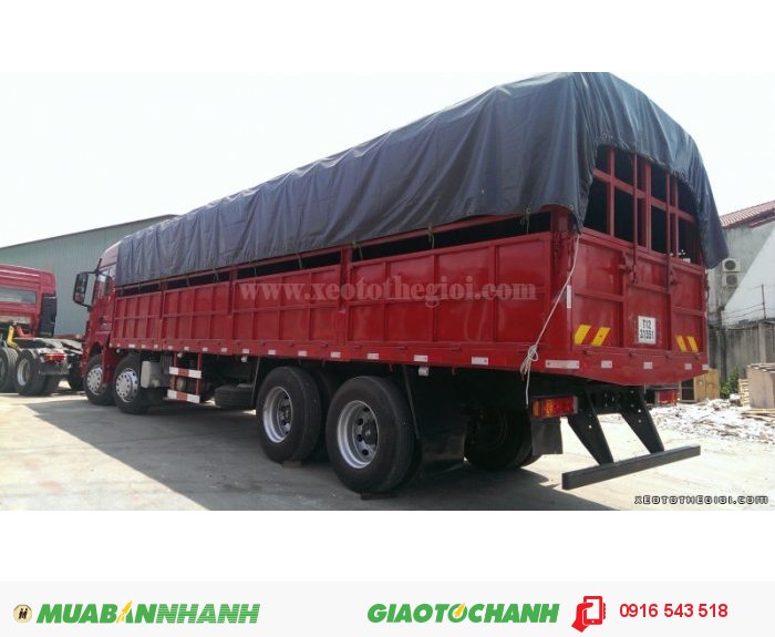 Xe Shacman động cơ WEICHAI 340HP EURO III, Công nghệ Đức dành cho người Việt, giá ” Việt ”.