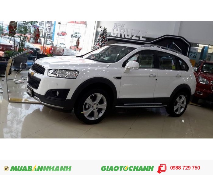 Xe captiva 7 chỗ, khuyến mại lớn hơn 20 triệu