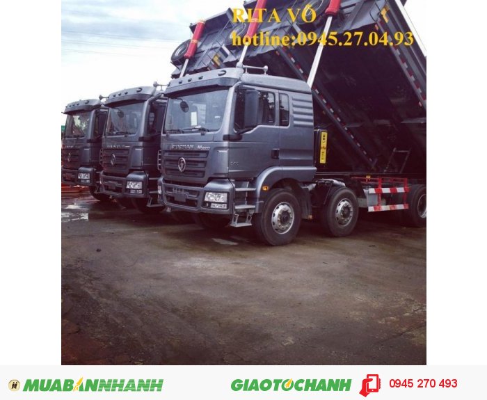 Xe Ben Shacman 04 Chân/04 Chân