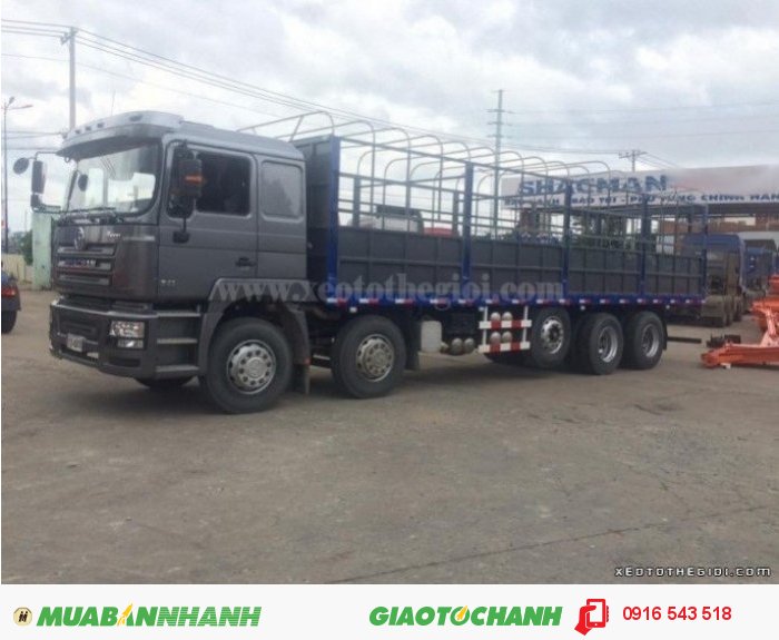 Xe Tải Thùng SHACMAN 5 chân - 380ps dòng sản phầm xuất khẩu
