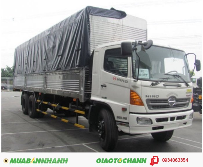 XeTải Hino FL 16 Tấn thùng mui bạt thùng kín rẻ nhất thị trường miền nam