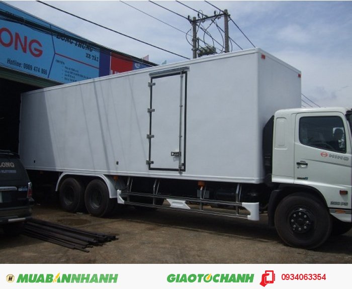 Xe tải HiNo FL,3 chân,16 tấn,thùng dài 9.4m giá rẻ trả góp lãi suất thấp