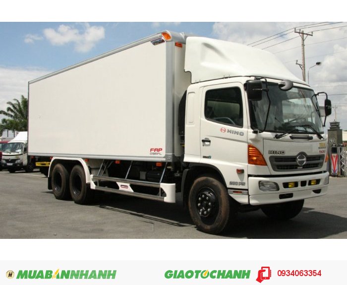 Xe tải HiNo FL,3 chân,16 tấn,thùng dài 9.4m giá rẻ trả góp lãi suất thấp