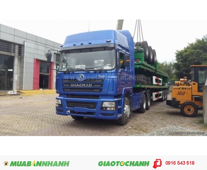 Shacman Miền Nam chất lượng cao, chỉ có tại Ô Tô Miền Nam, Đầu kéo Shacman 1 cầu 240Hp
