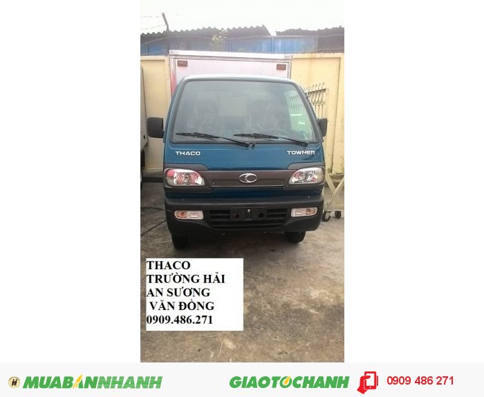 Xe tải nhẹ máy xăng suzuki towner 950A thaco an sương 1