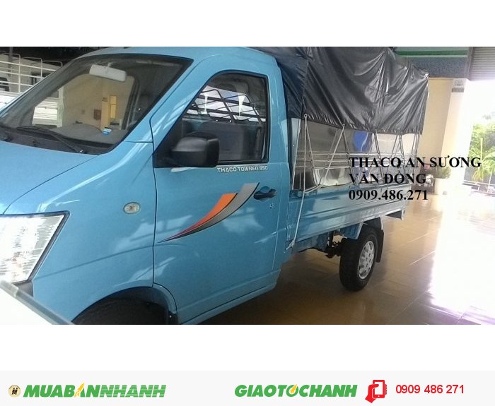 Xe tải nhẹ máy xăng suzuki towner 950A thaco an sương 2