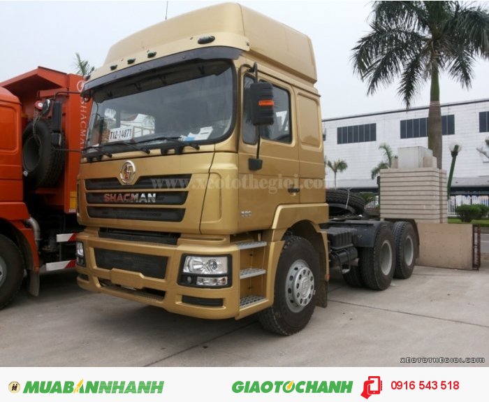 Xe Đầu kéo Shacman SX4254NT294 6x4 40 TẤN- Động cơ 340Hp Công Nghệ Man Đức.