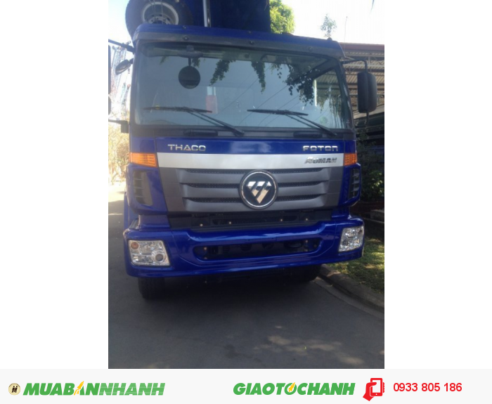 Xe ben Thaco Auman D300 tải trong 17,7