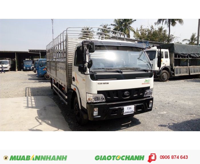 Xe Vt340 3.5 Tấn Máy Hyundai Thùng 6.2m.