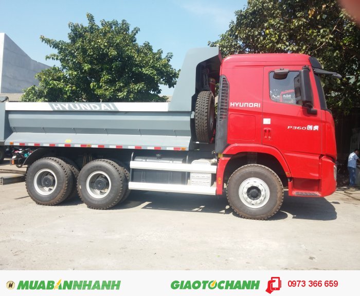 Bán Xe Ben 3 Chân Huyndai Xcient 360Hp