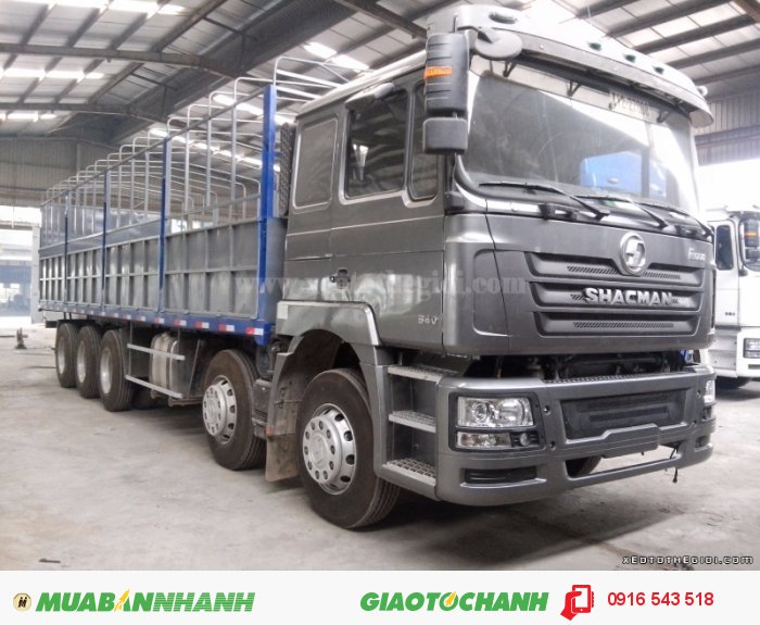 Xe Tải Thùng SHACMAN 5 chân - nhập khẩu, đóng thùng theo yêu cầu