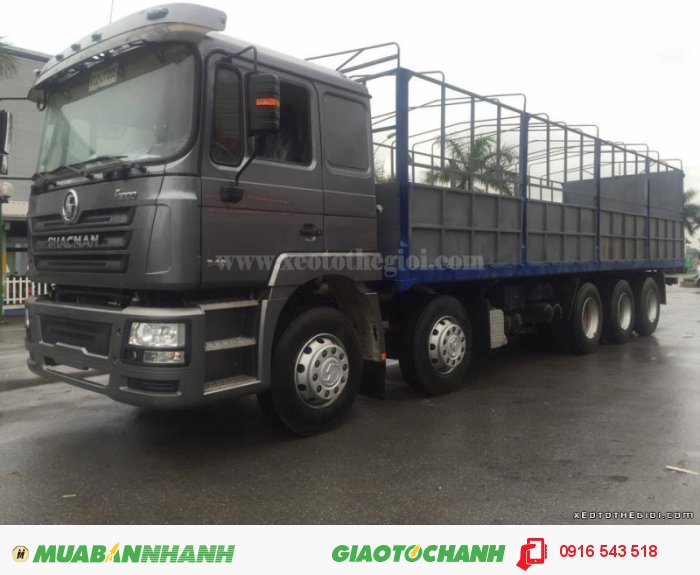 Xe Tải Thùng SHACMAN 5 chân - nhập khẩu, đóng thùng theo yêu cầu