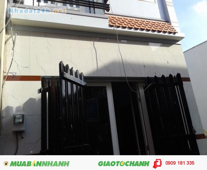 Nhà đường Lê Văn Qưới (4x13m) giá 1,25 tỷ, hẻm xe hơi 1 tấm