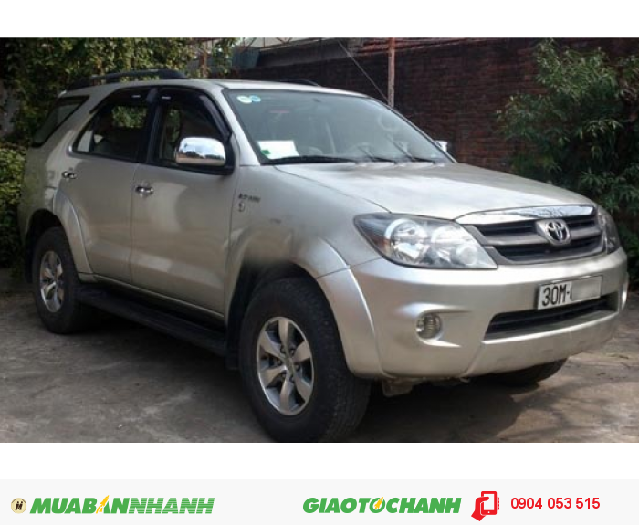 Toyota Fortuner SR5 - 2008 Xe cũ Nhập khẩu - 720 Triệu