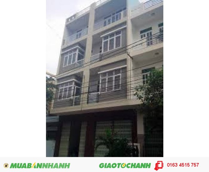 Cho thuê gấp nhà Nguyễn Văn Nghi, P.4, GV, DT 6x30m, nở hậu 12m