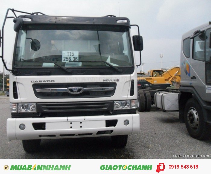 Xe ben Daewoo 15 tấn, nhập khẩu nguyên chiếc, chỉ có tại Ô Tô Miền Nam