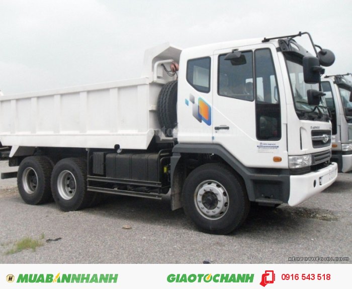 Xe ben Daewoo 15 tấn, nhập khẩu nguyên chiếc, chỉ có tại Ô Tô Miền Nam