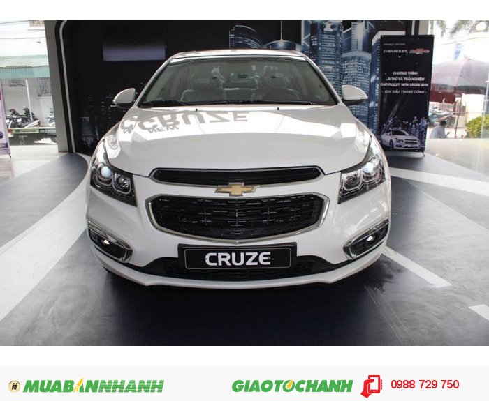 Cruze MT  572 triệu