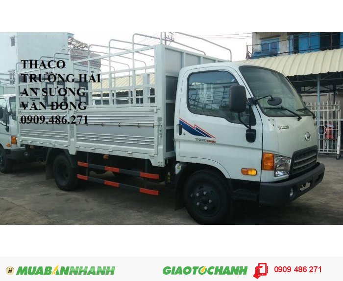 Xe tải huyndai hd500 tải trọng 5 tấn