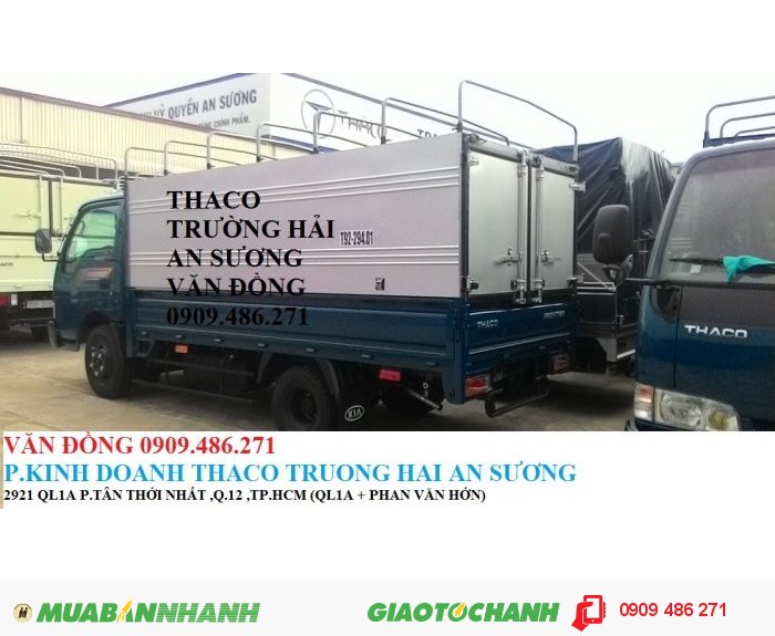 Xe Tải Kia K165S Trường Hải An Sương