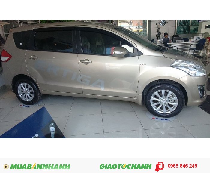 Xe Suzuki Ertiga 2016 màu Ghi Vàng Phiên Bản Đặc Biệt Nhập Khẩu Giá tốt 7 chỗ siêu tiết kiệm