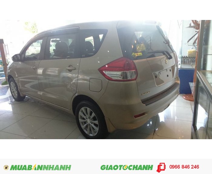 Xe Suzuki Ertiga 2016 màu Ghi Vàng Phiên Bản Đặc Biệt Nhập Khẩu Giá tốt 7 chỗ siêu tiết kiệm